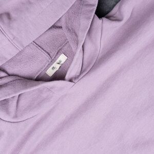 Madewell Women’s Hoodie Puff Sleeve Lavender Pullover Size Large
